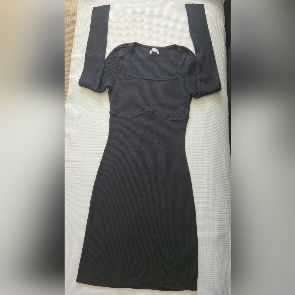 Hollister Black Underbust Sweater Dress - Picture 2 of 11